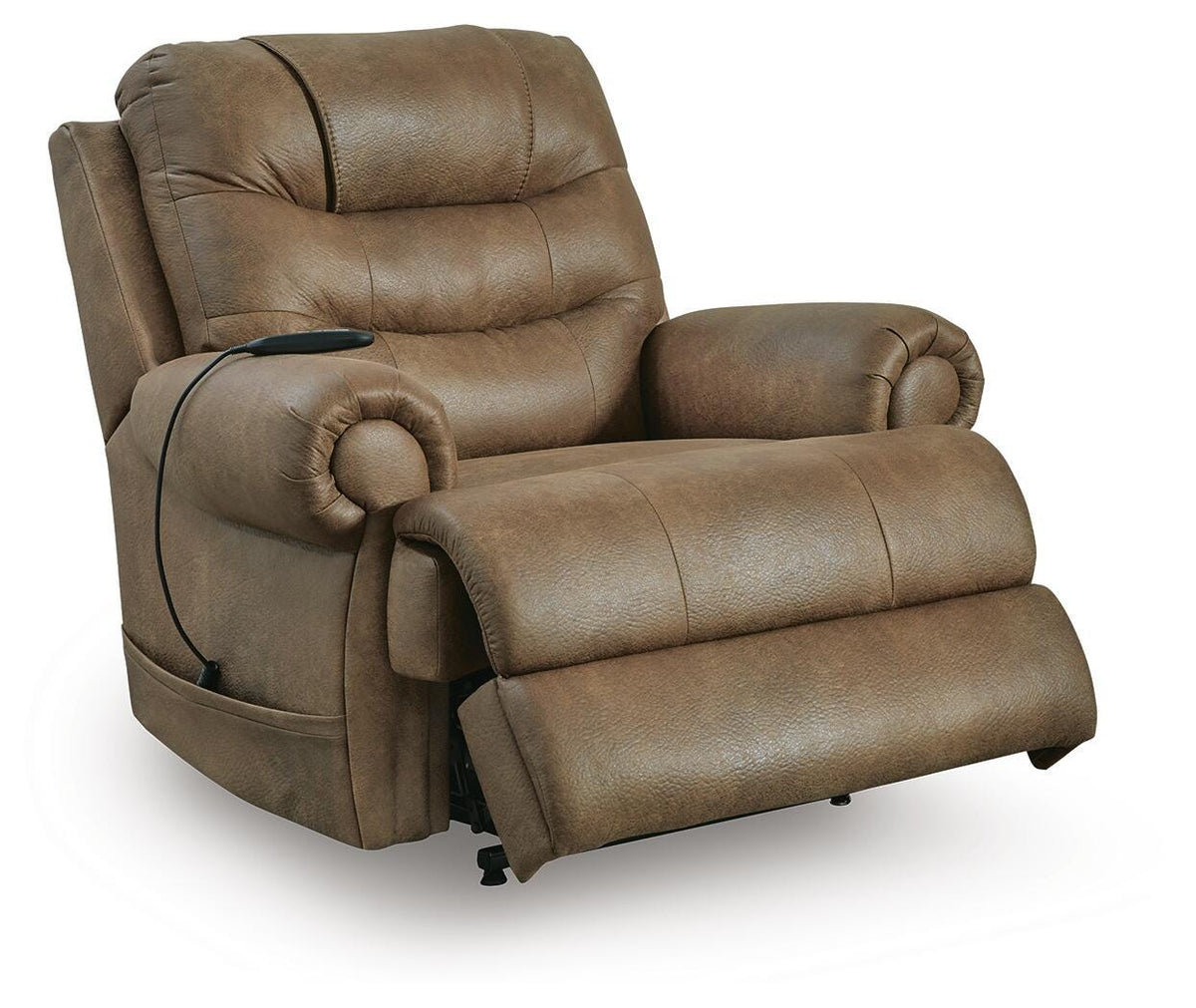 Revived and Restored Power Lift Recliner Faux Leather