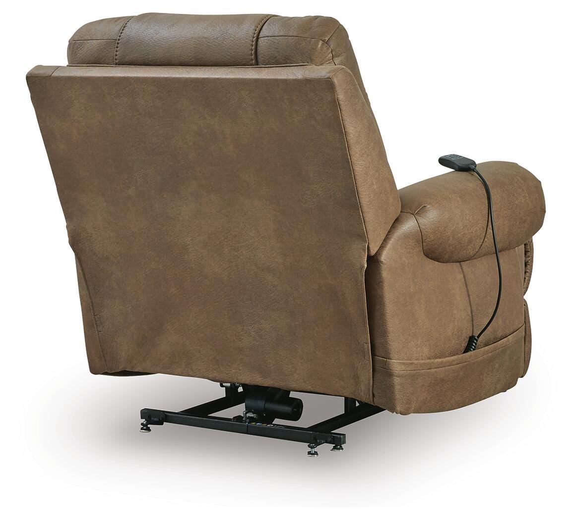 Revived and Restored Power Lift Recliner Faux Leather