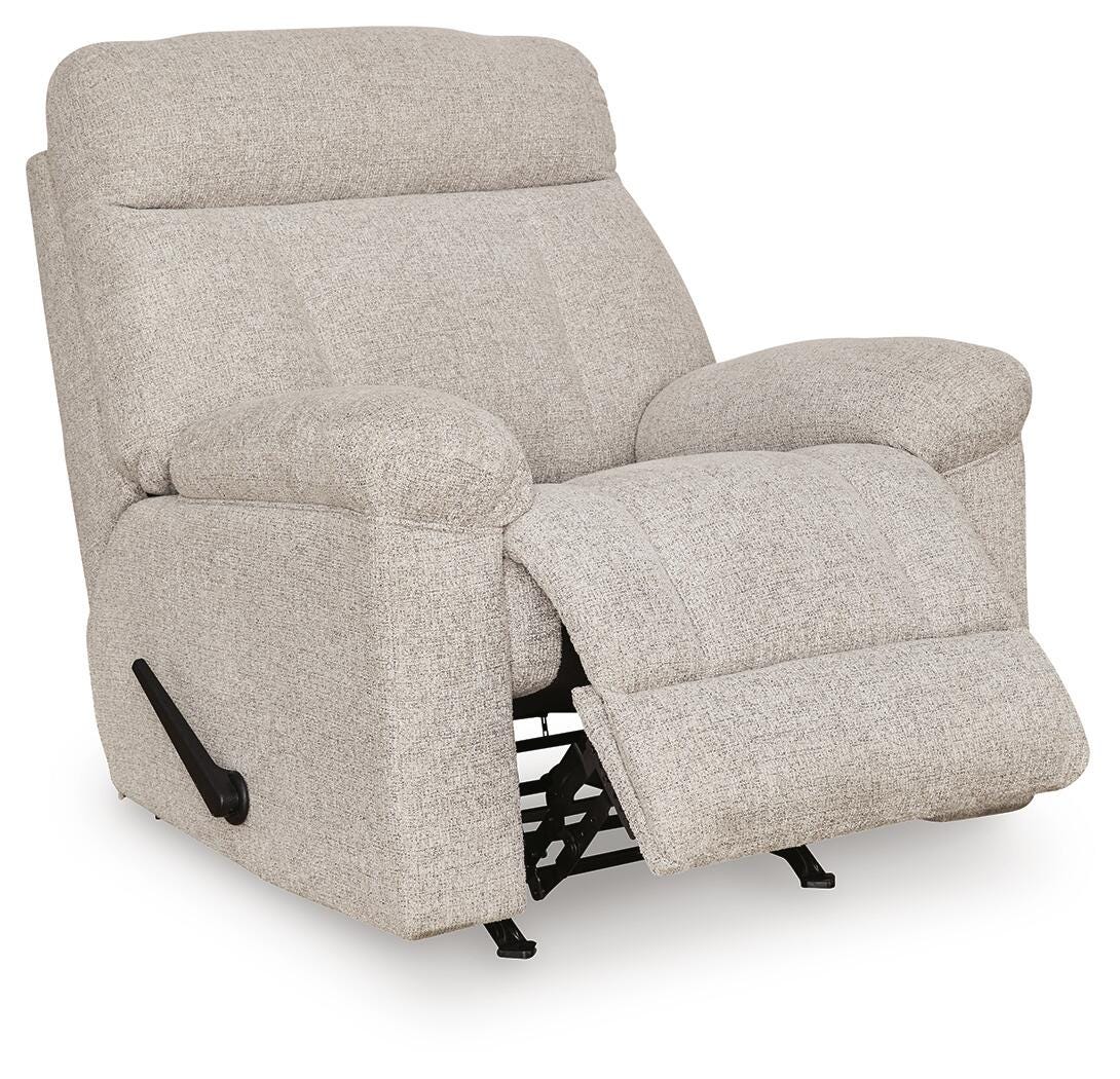 Hoyne Park Rocker Recliner Chenille Next-Gen Nuvella™ Performance Fabric