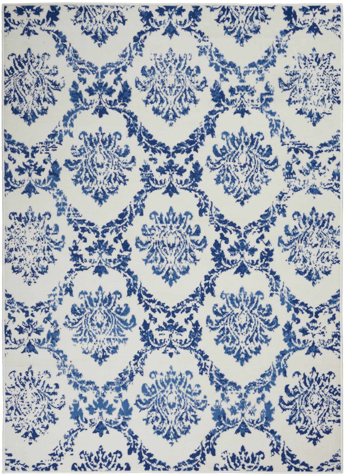 Whimsicle WHS01 Ivory Navy Rug - Rectangle