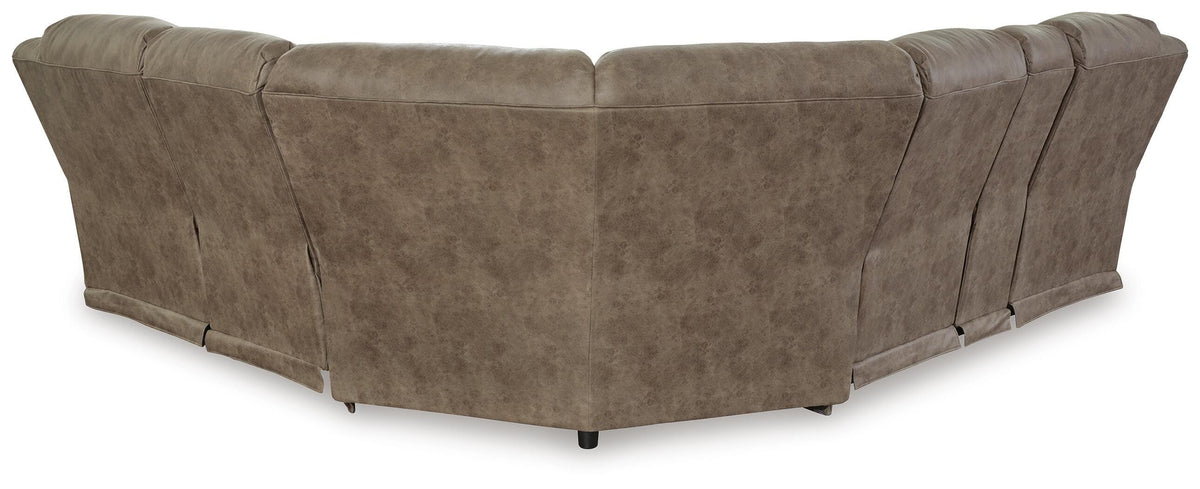 Ravenel 3-Piece Power Reclining Sectional Faux Leather