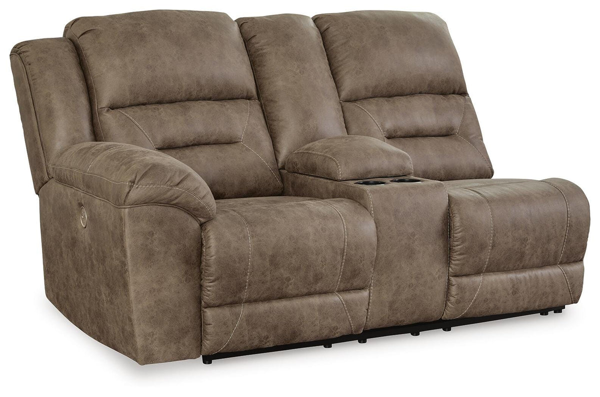 Ravenel LAF DBL REC PWR CON Loveseat Faux Leather