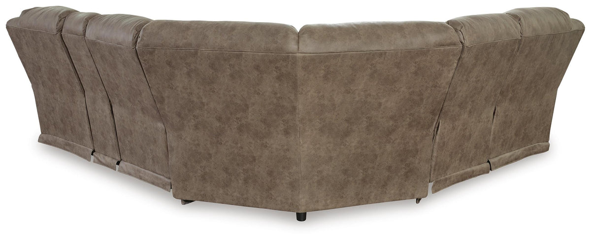Ravenel 3-Piece Power Reclining Sectional Faux Leather