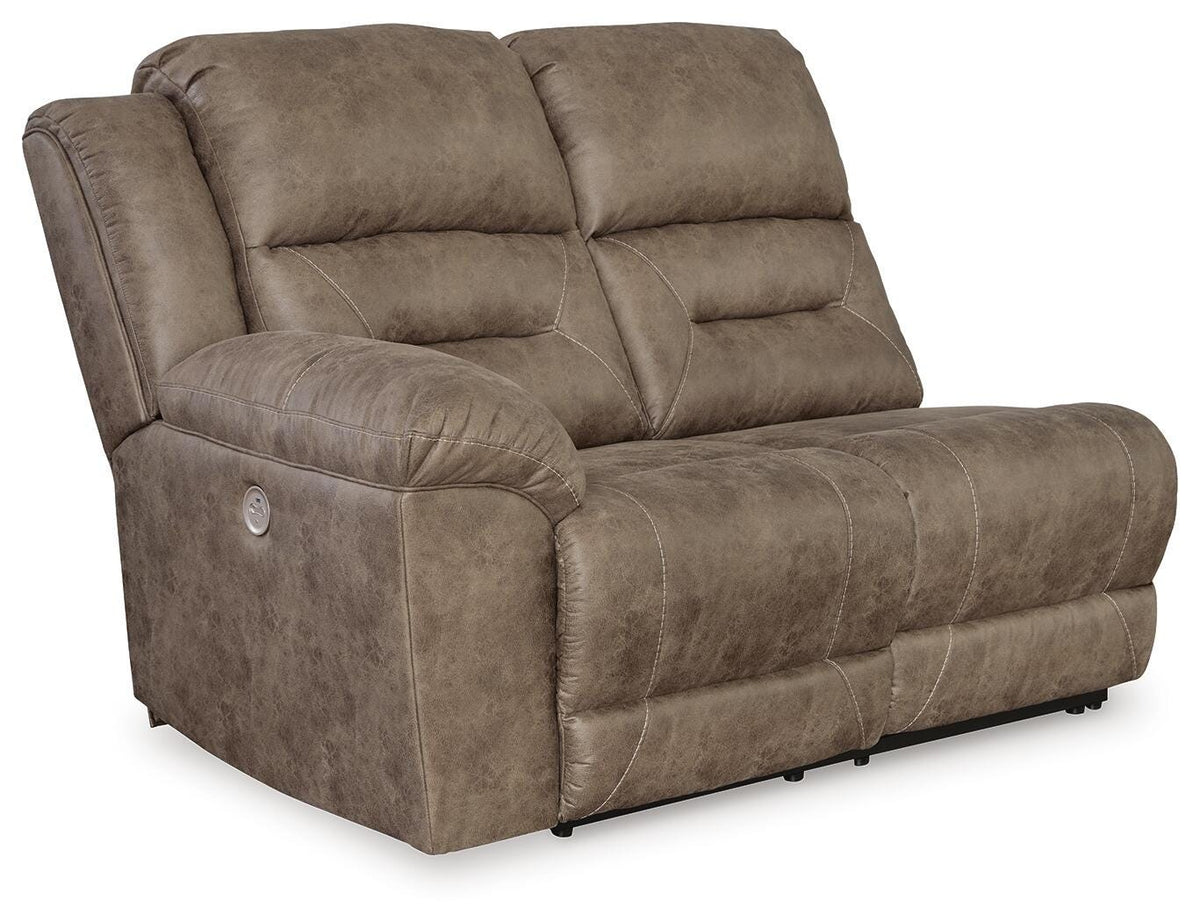 Ravenel LAF Reclining Power Loveseat Faux Leather