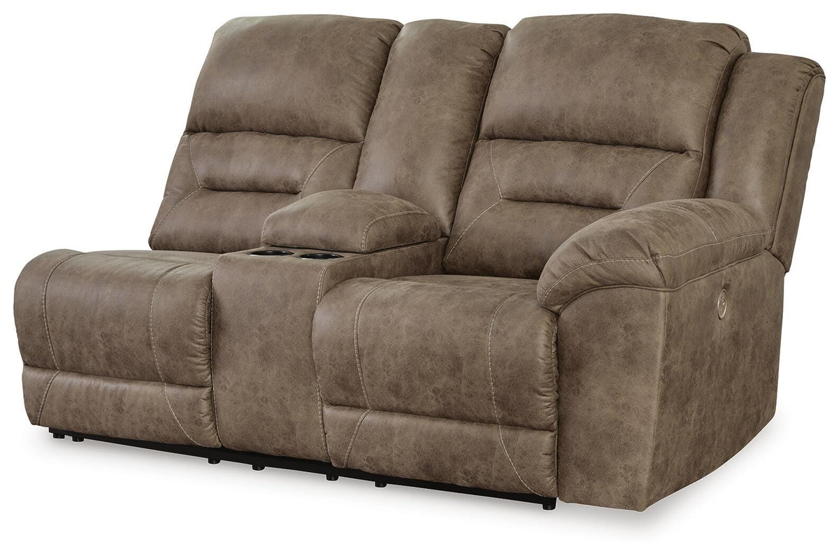 Ravenel RAF DBL REC PWR CON Loveseat Faux Leather