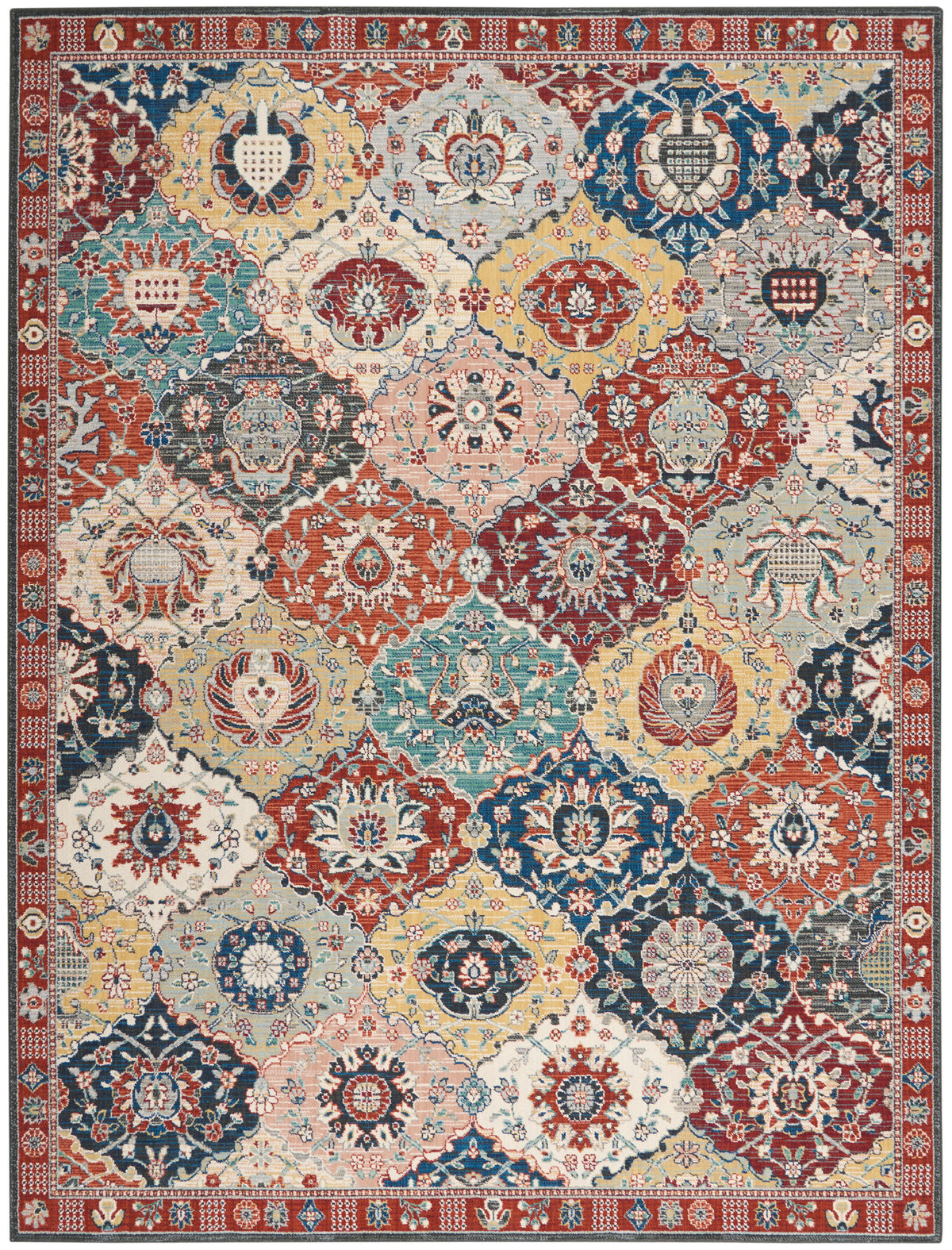Parisa PSA05 Multicolor Rug - Rectangle