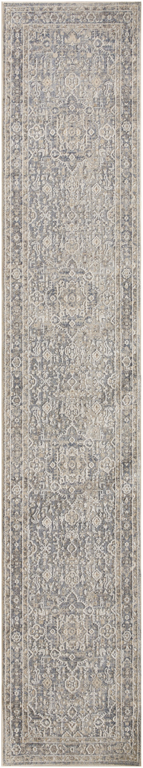 Retreat RET02 Blue Rug - Runner