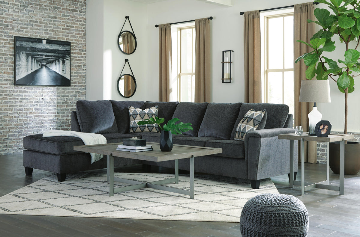 Abinger 2-Piece Sectional with Chaise Chenille