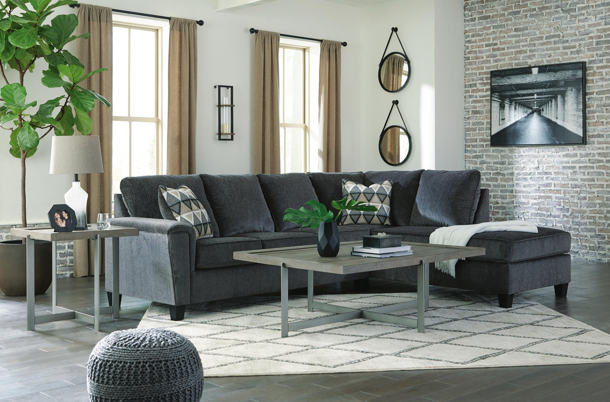 Abinger 2-Piece Sleeper Sectional with Chaise Chenille