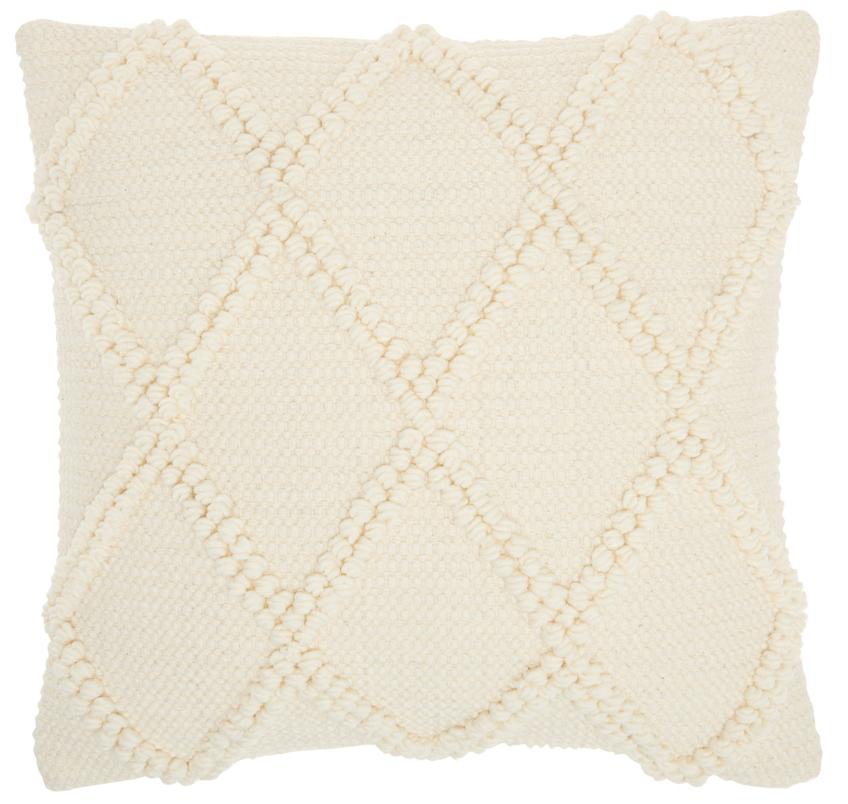 Lifestyle GC101 Ivory 18" x 18" Throw Pillows