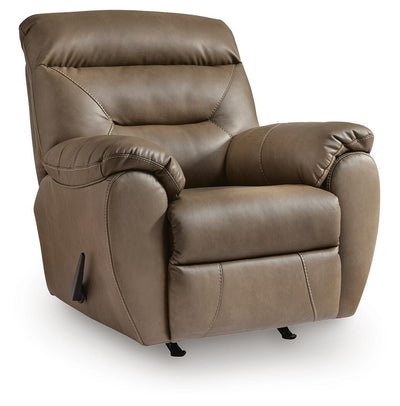 Elksworth Rocker Recliner Faux Leather