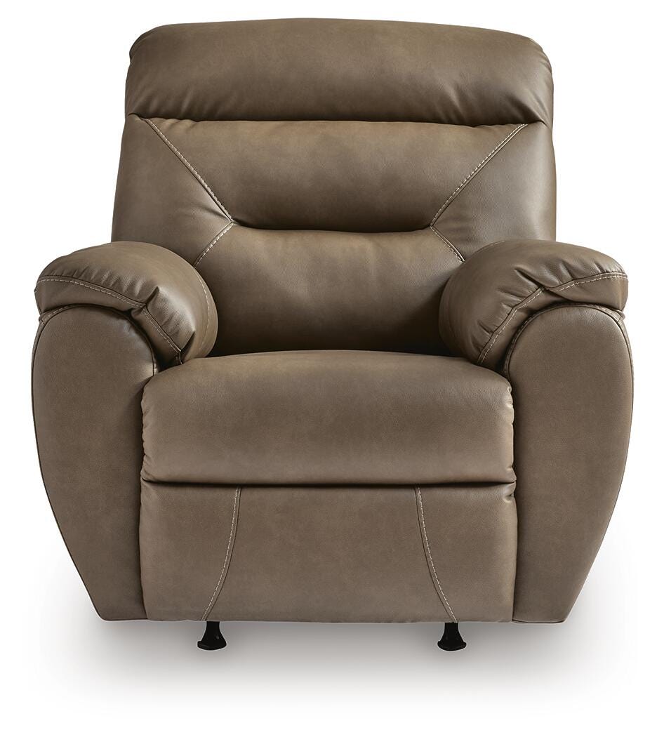 Elksworth Rocker Recliner Faux Leather