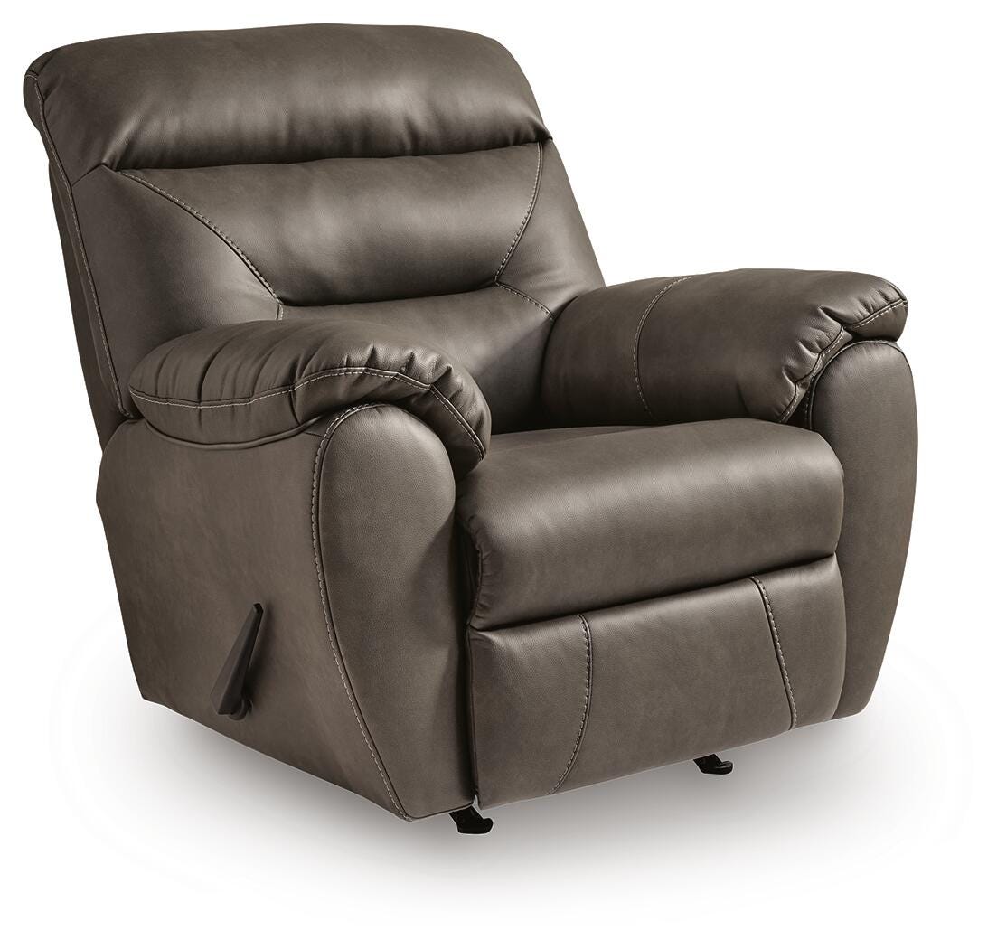 Elksworth Rocker Recliner Faux Leather