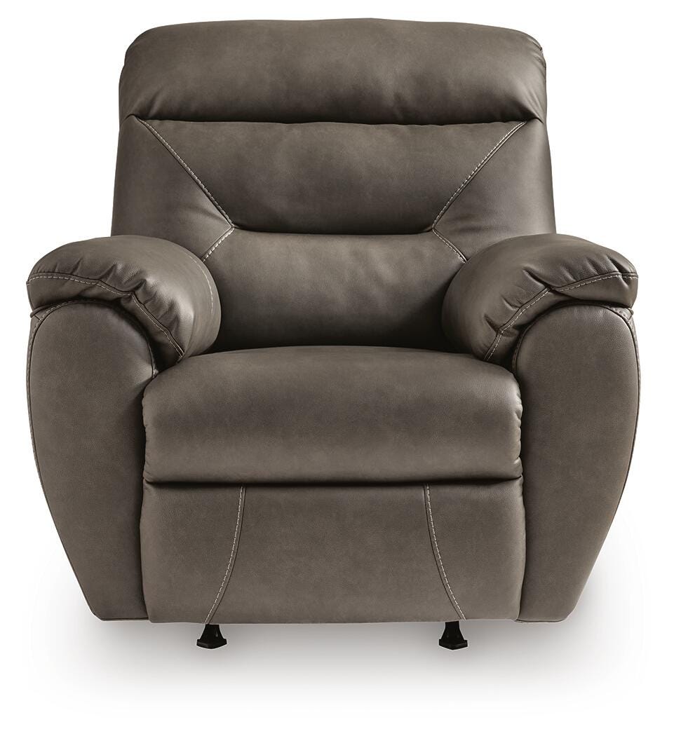 Elksworth Rocker Recliner Faux Leather