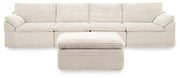 Fannin 4-Piece Sectional with Ottoman