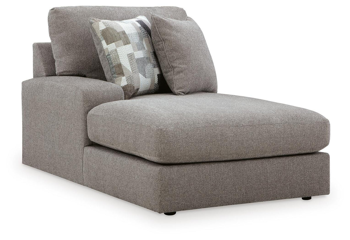 Lindon LAF Corner Chaise Chenille Next-Gen Nuvella™ Performance Fabric