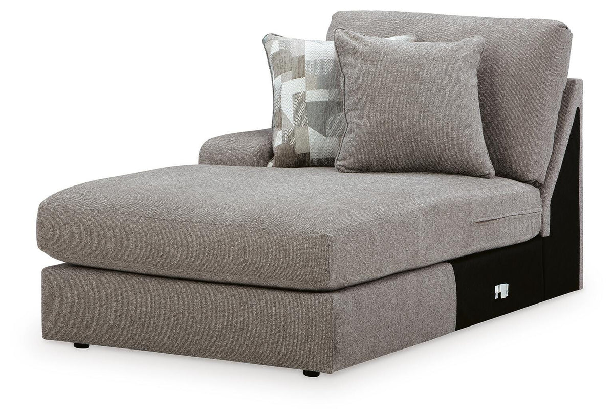 Lindon LAF Corner Chaise Chenille Next-Gen Nuvella™ Performance Fabric