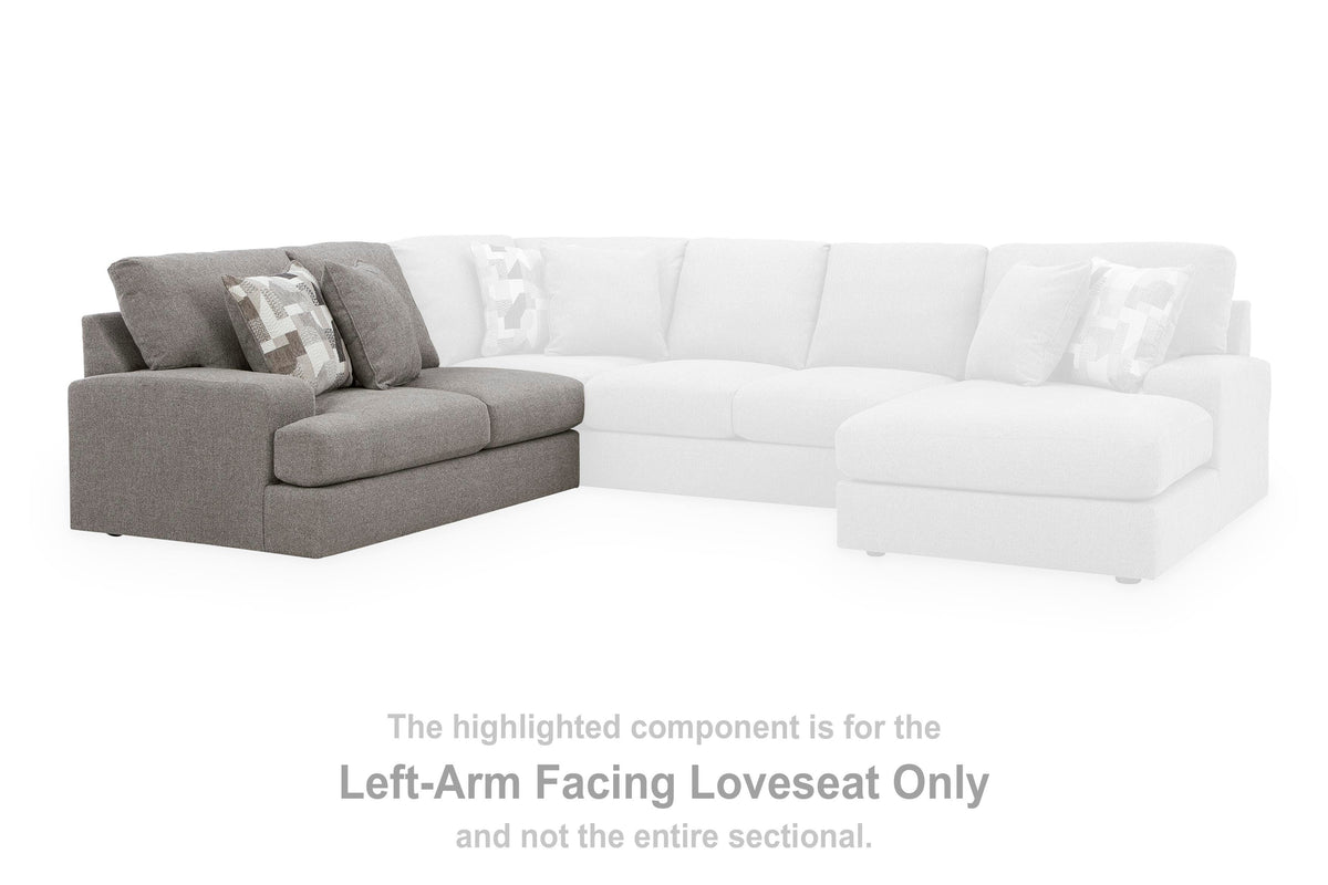 Lindon LAF Loveseat Chenille Next-Gen Nuvella™ Performance Fabric
