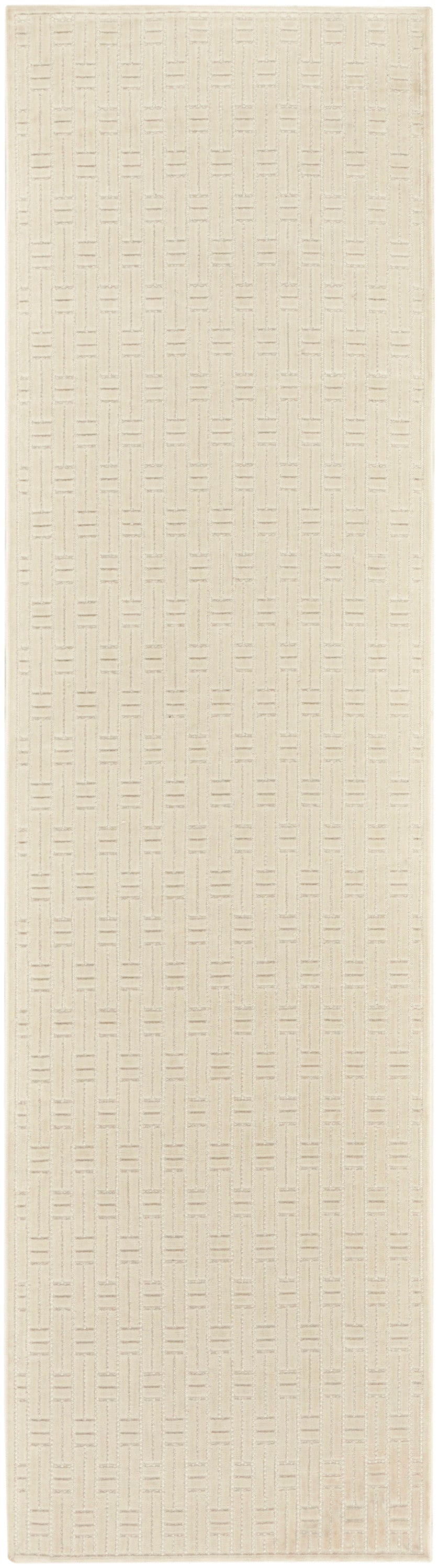 Washable Charm WCH02 Ivory Rug - Runner