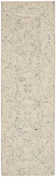 Colorado CLR05 Ivory Navy Rug - Runner