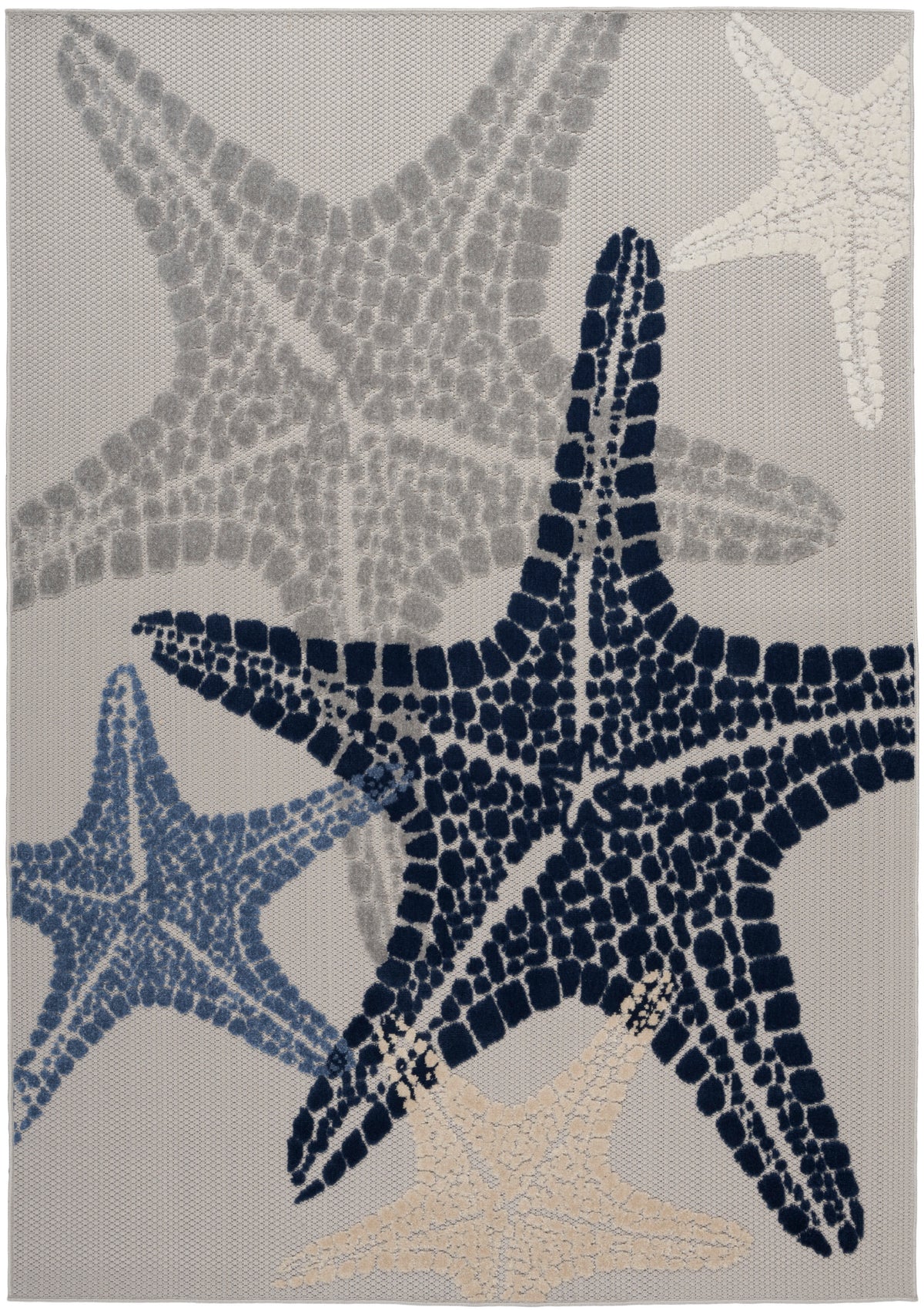 Aloha ALH28 Grey Multicolor Rug - Rectangle