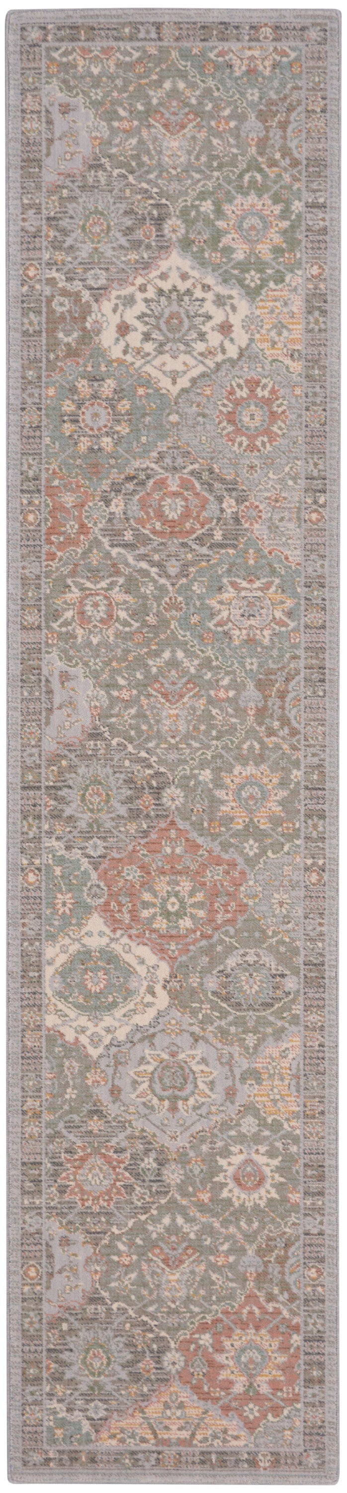 Parisa PSA05 Grey Multicolor Rug - Runner