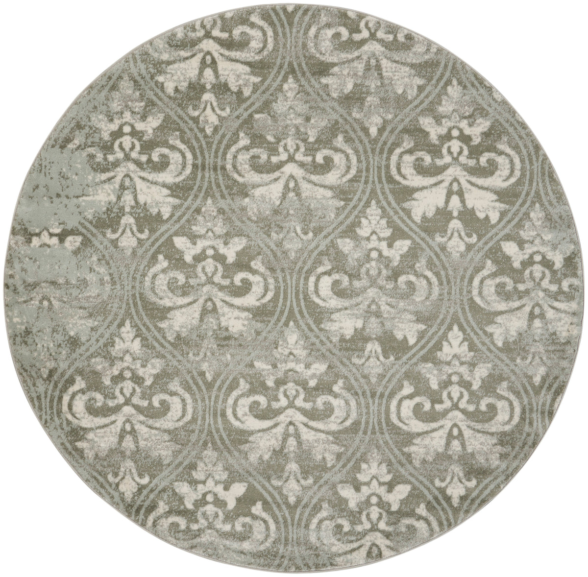 Euphoria EUP06 Grey Rug - Round