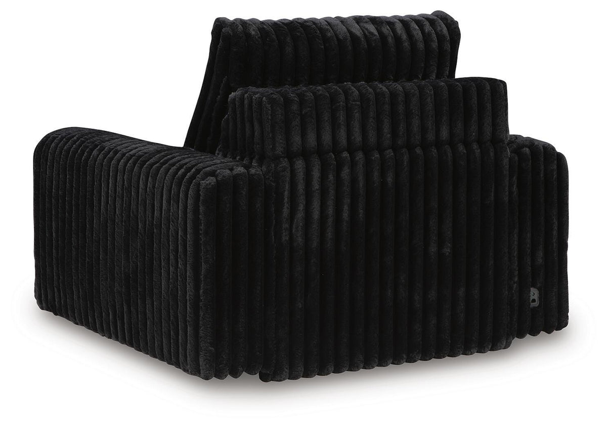 HamlinBay Power Gliding Chaise Chenille