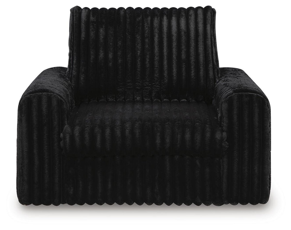 HamlinBay Power Gliding Chaise Chenille