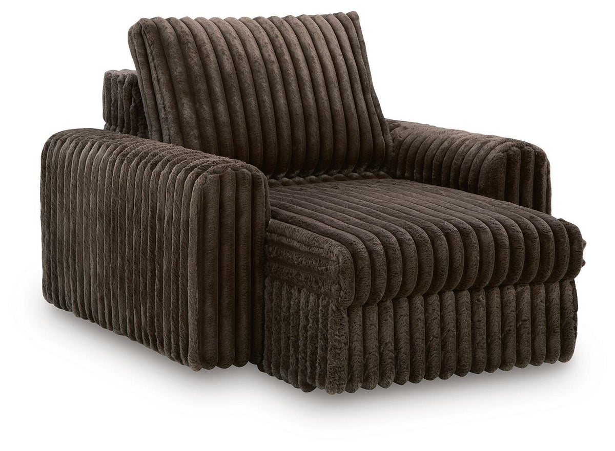 HamlinBay Power Gliding Chaise Chenille