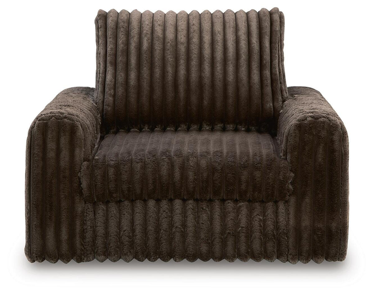 HamlinBay Power Gliding Chaise Chenille