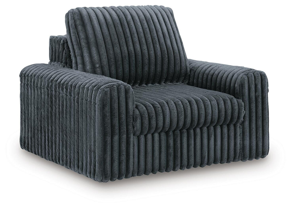 HamlinBay Power Gliding Chaise Chenille