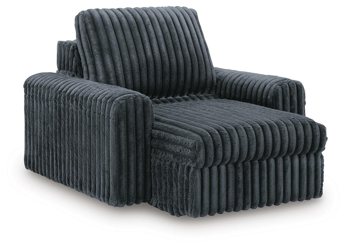 HamlinBay Power Gliding Chaise Chenille