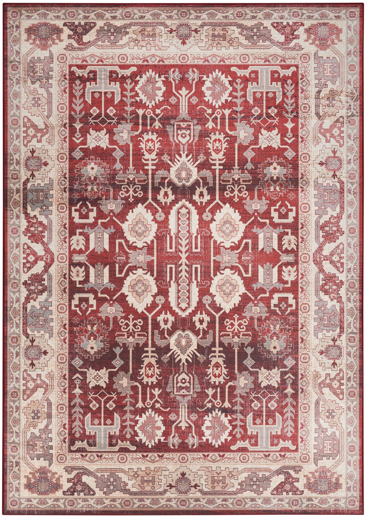 Vintage Home VNH02 Red Rug - Rectangle