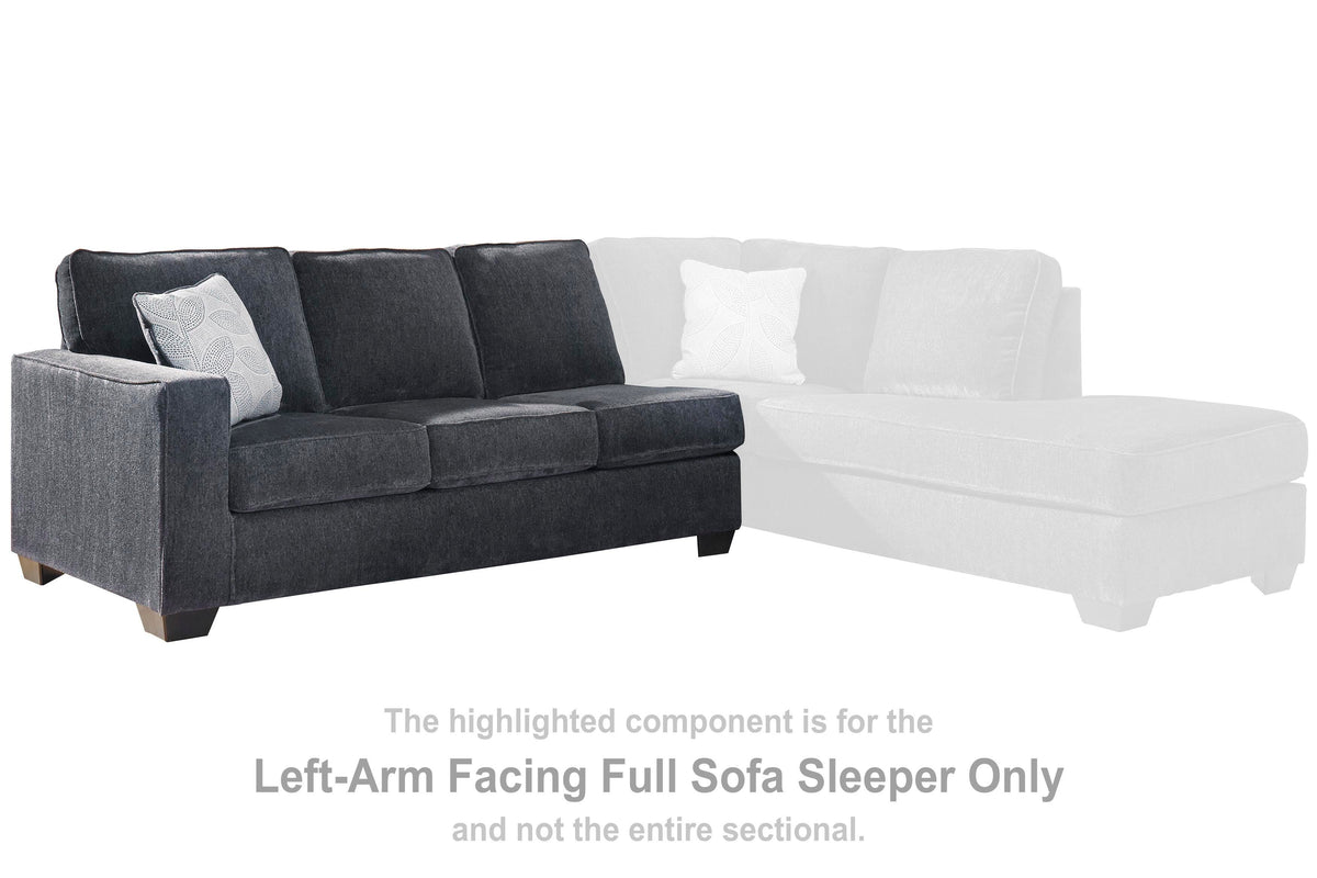 Altari LAF Full Sofa Sleeper Chenille