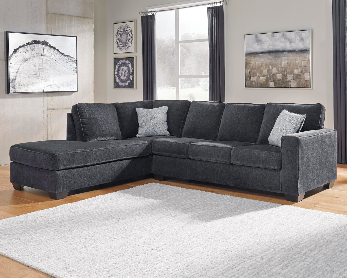 Altari 2-Piece Sectional with Chaise Chenille