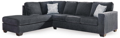 Altari 2-Piece Sleeper Sectional with Chaise Chenille