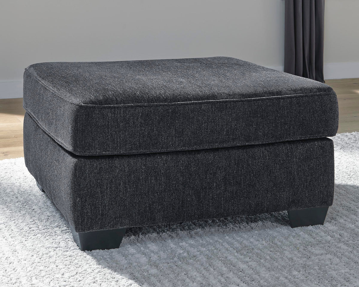 Altari Oversized Accent Ottoman Chenille