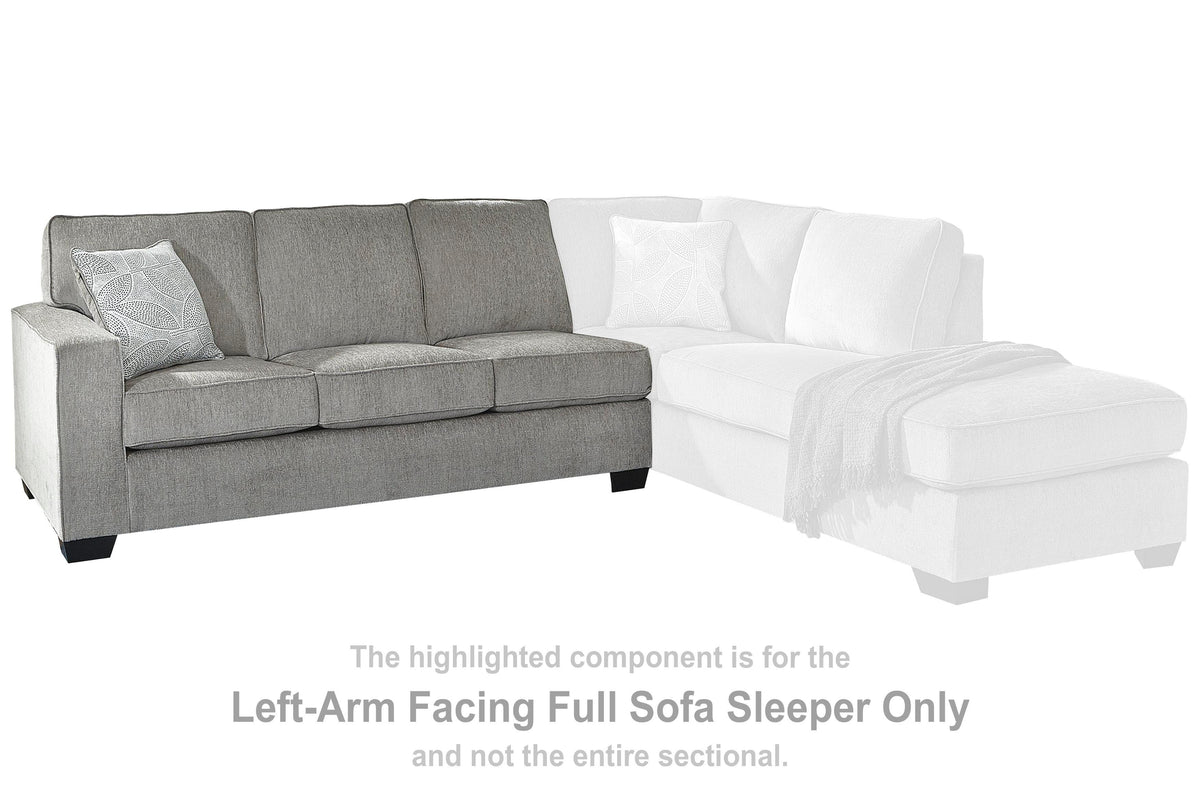 Altari LAF Full Sofa Sleeper Chenille
