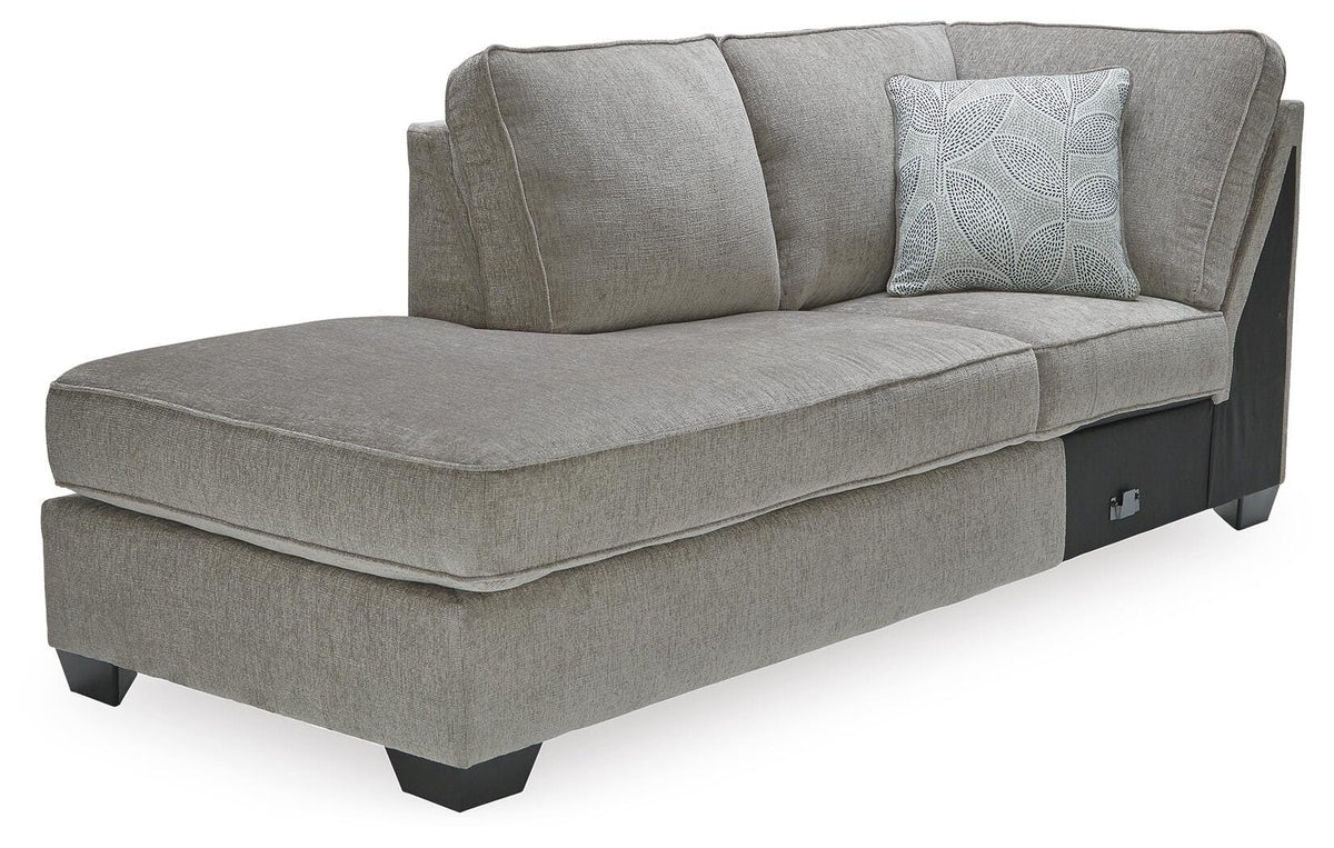Altari LAF Corner Chaise Chenille