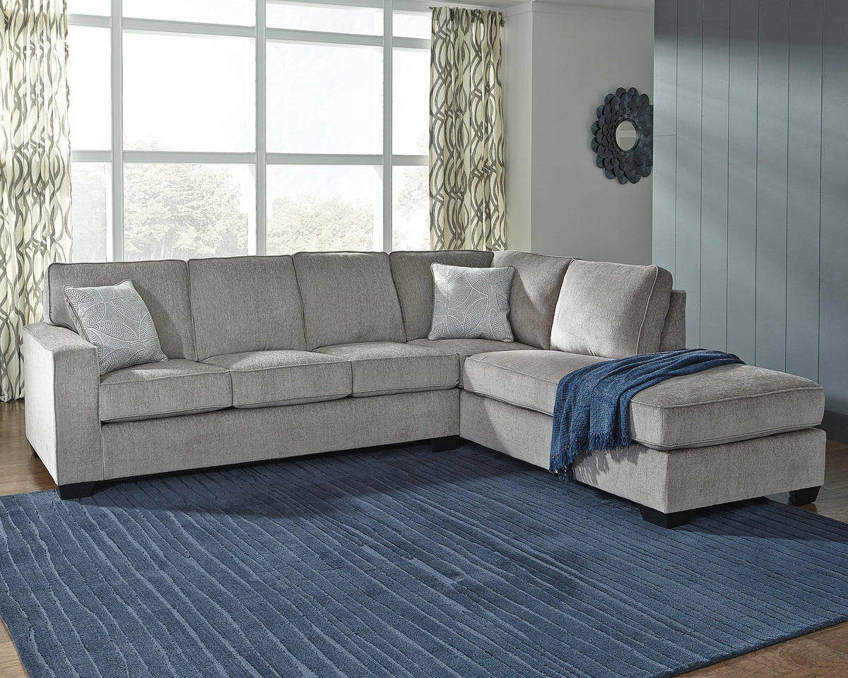 Altari 2-Piece Sectional with Chaise Chenille