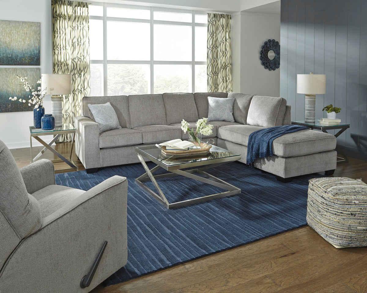 Altari 2-Piece Sectional with Chaise Chenille