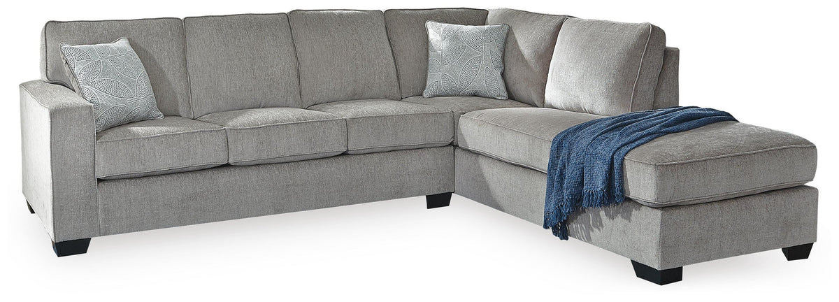 Altari 2-Piece Sleeper Sectional, Loveseat and Ottoman