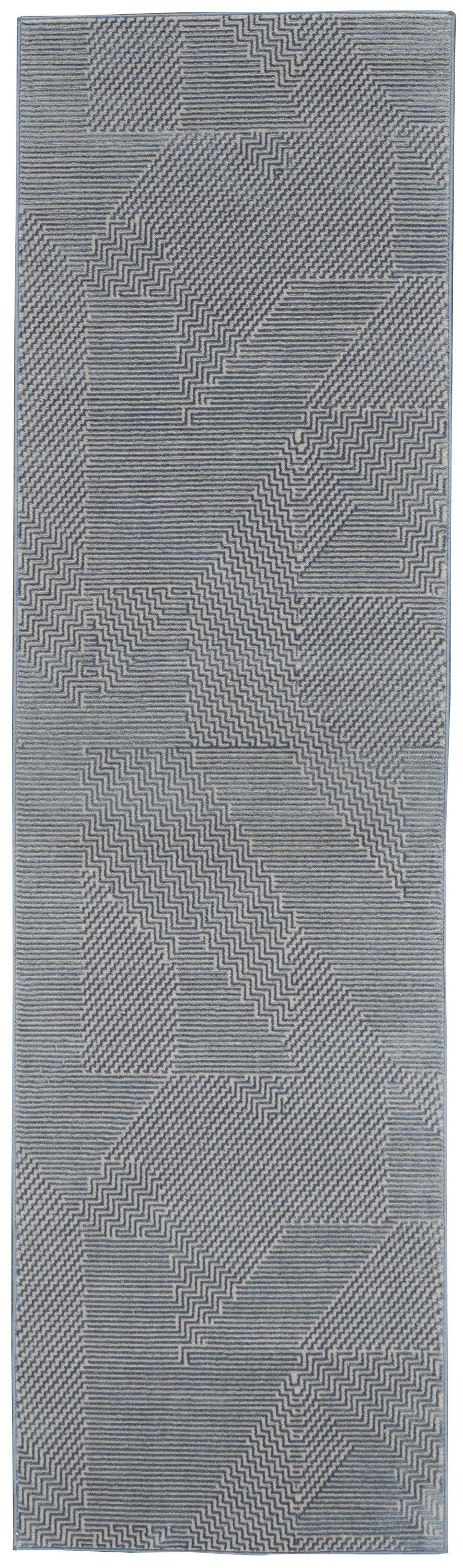 Orlando CK852 Grey Blue Rug - Runner