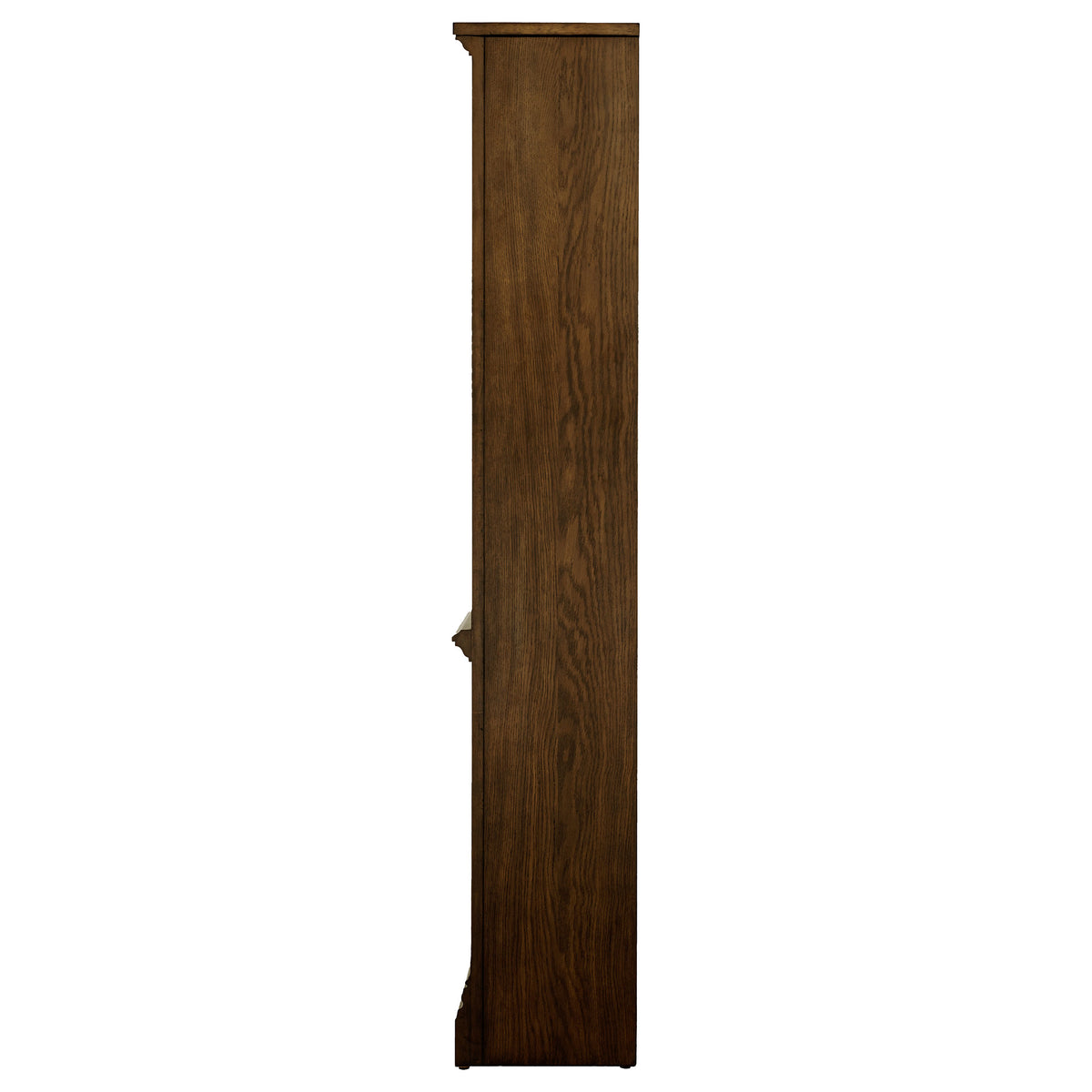 Hartshill 78-inch 4-shelf Bookcase Burnished Oak