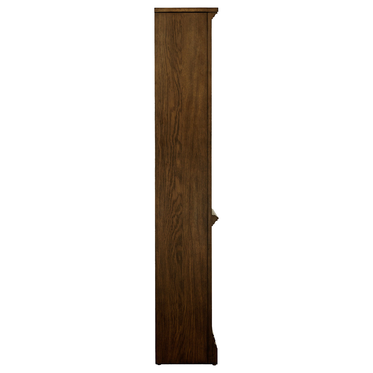 Hartshill 78-inch 4-shelf Bookcase Burnished Oak