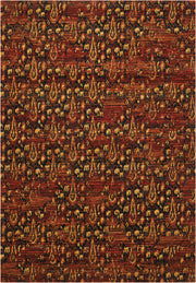 Rhapsody RH014 Flame Rug - Rectangle