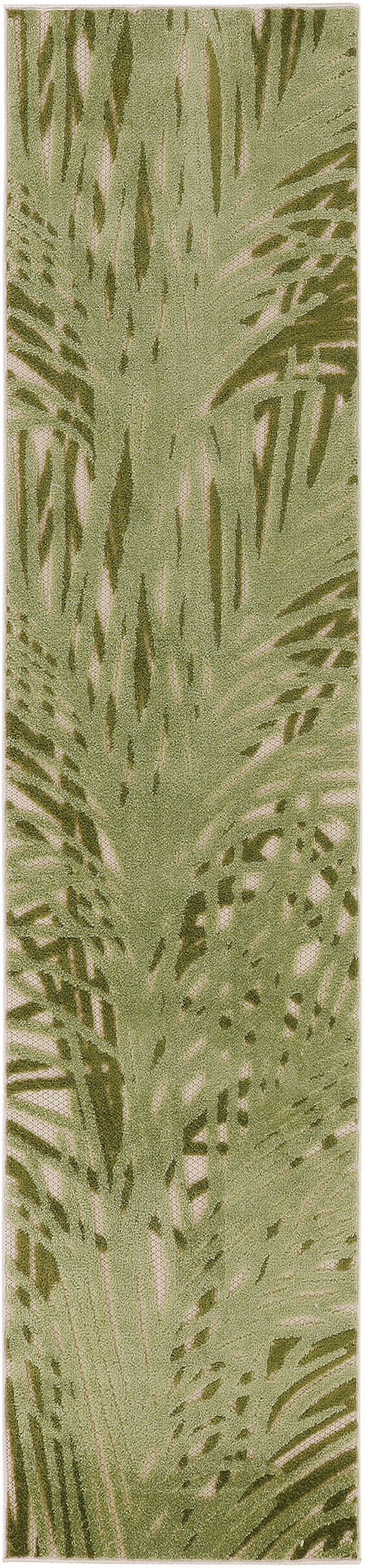 Aloha ALH41 Ivory Green Rug - Runner