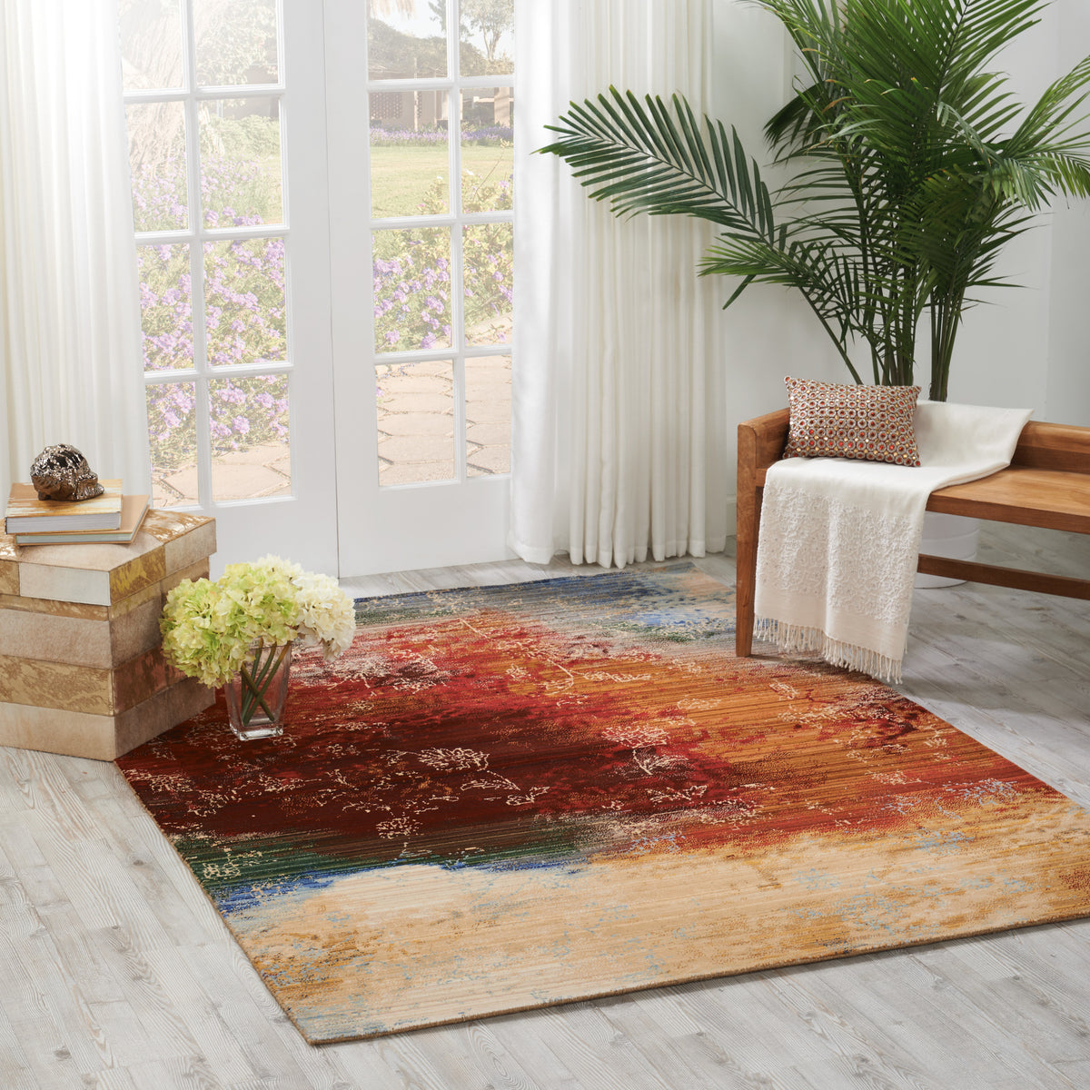 Rhapsody RH016 Autumn Rug - room scene