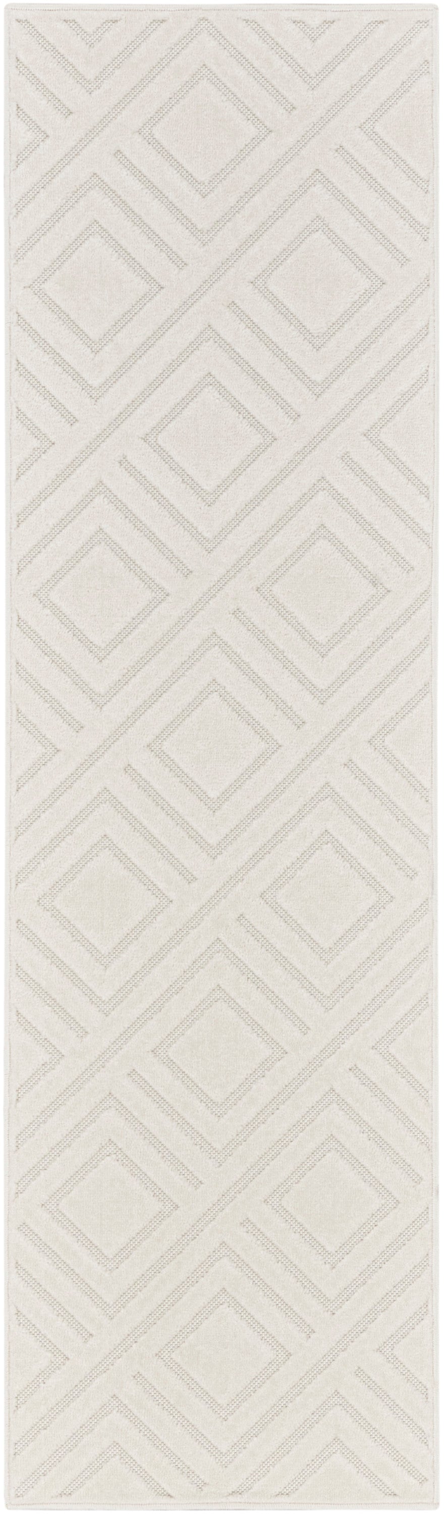 Care Free CAF03 Ivory Rug - Runner